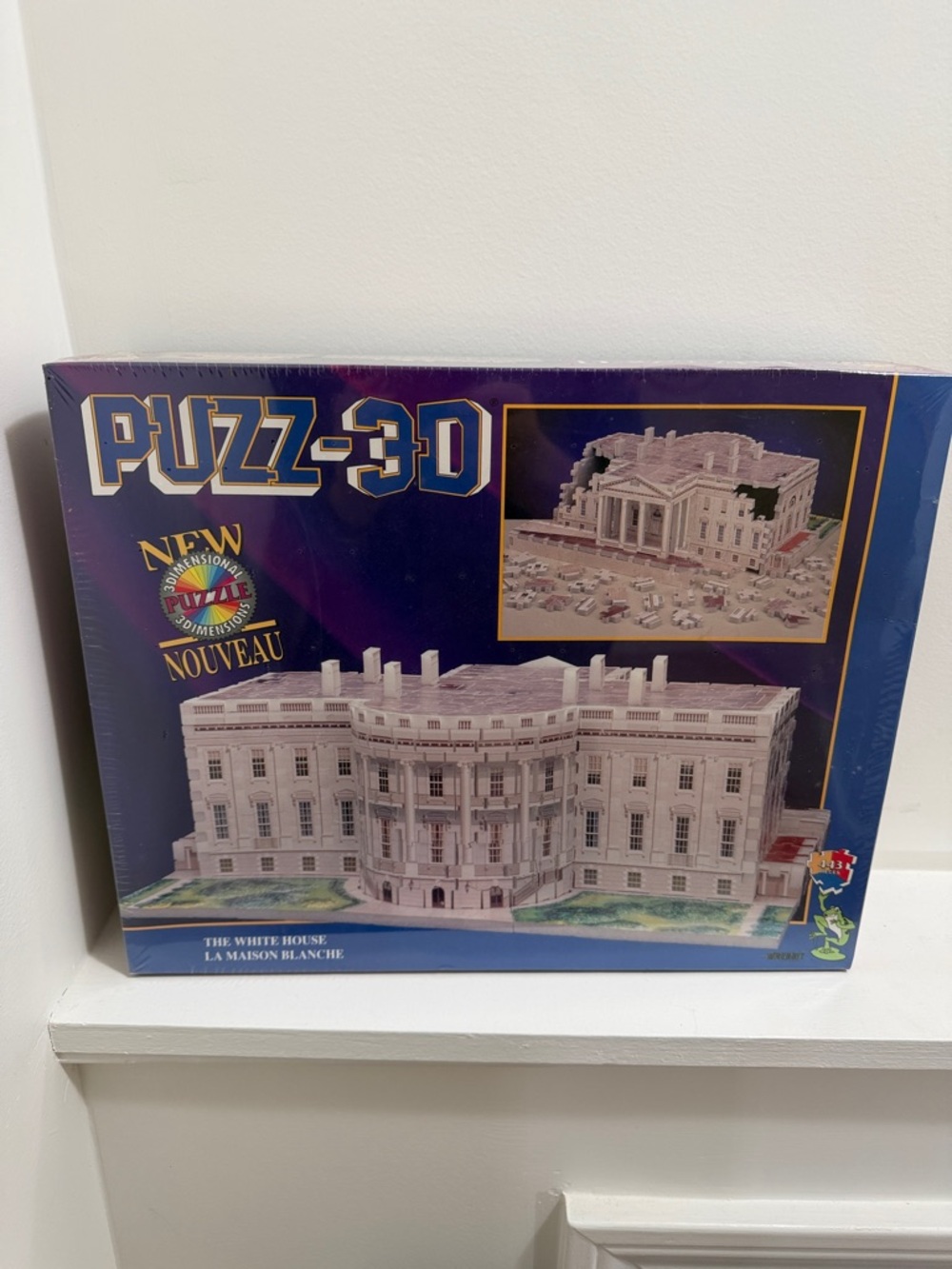 Puzz-3D The White House 3D Puzzle - Wrebbit NIB Sealed